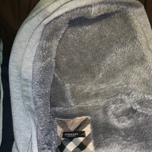 Gray Burberry Hoodie